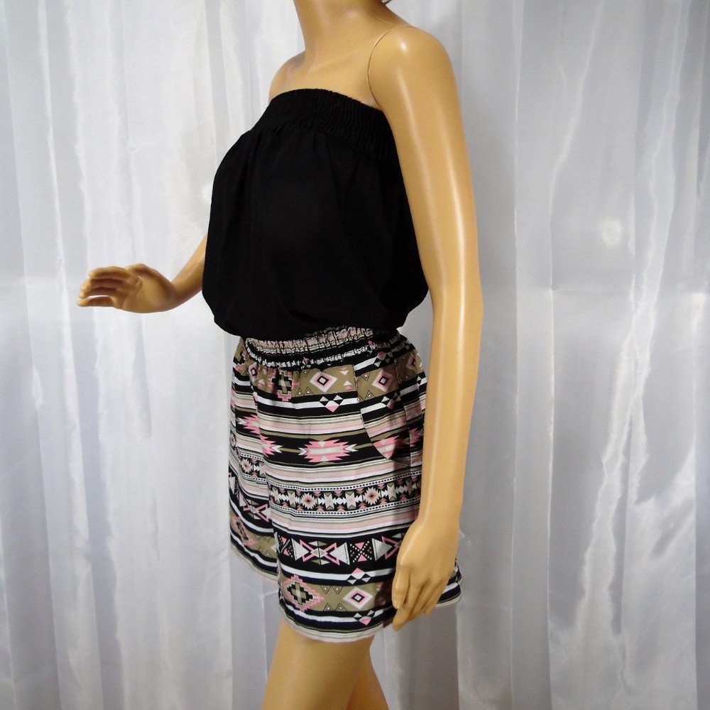 Speed Control Strapless Romper - Picture 2 of 10